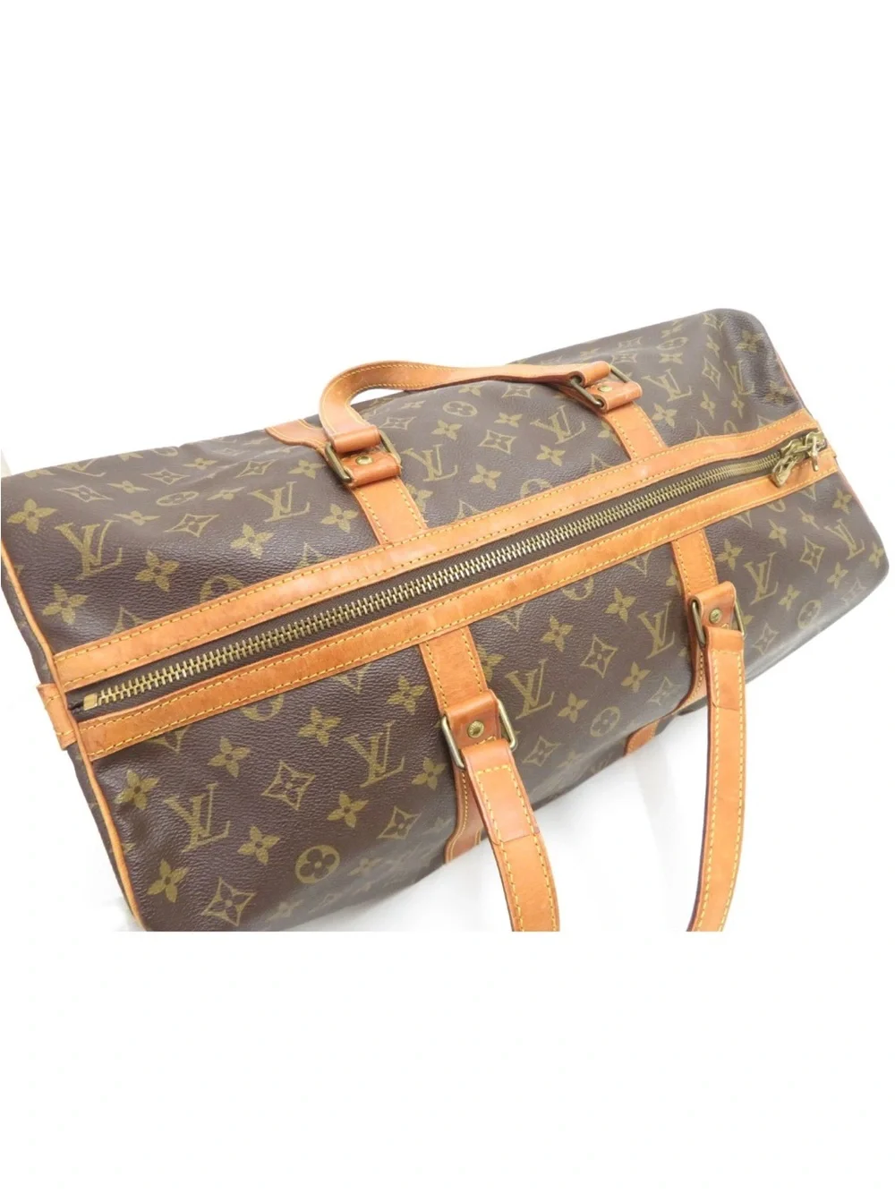 Louis Vuitton Sac Souple 45 Monogram Travel Bag | Vintage Keepall Style Duffle